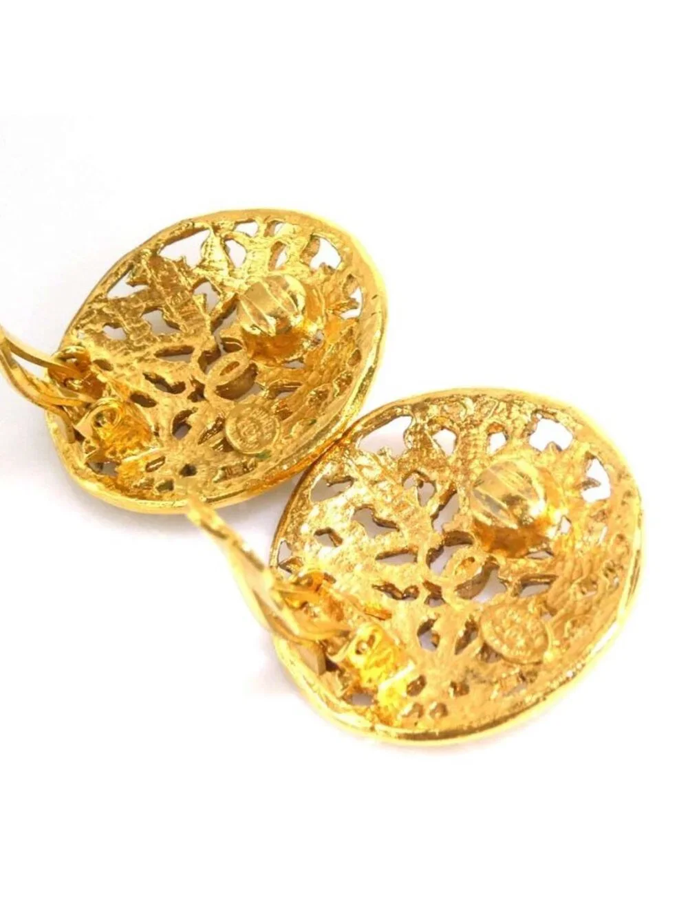 Chanel Earrings CC Logo